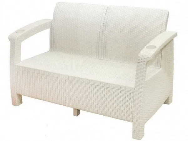 Двухместный диван Yalta Sofa Seаt белый купить в Нижнем Новгороде