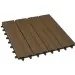 Садовый паркет дпк CM Garden Modern, 300х300 мм, PATINA BROWN (Патина коричневый) купить в Нижнем Новгороде