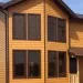 Фиброцементный сайдинг Latonit Кедр (RAL 1001/1011) купить в Нижнем Новгороде