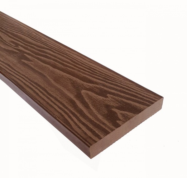 Террасная доска из ДПК Terrapol Смарт 3D Полнотелая без паза Орех Милано купить в Нижнем Новгороде