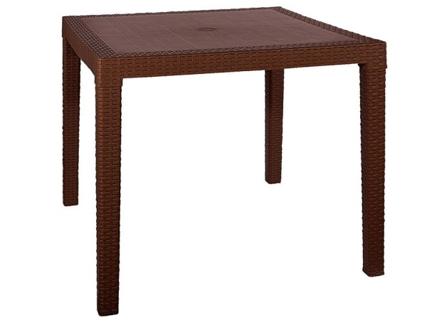 Стол квадратный FIJI Quatro Table Коричневый купить в Нижнем Новгороде