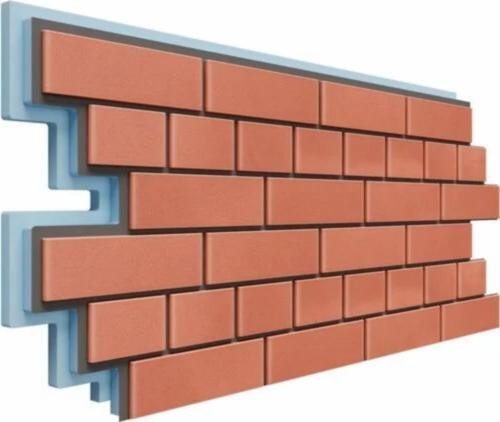Термопанели Доломит Кирпич 40 мм Красный купить в Нижнем Новгороде