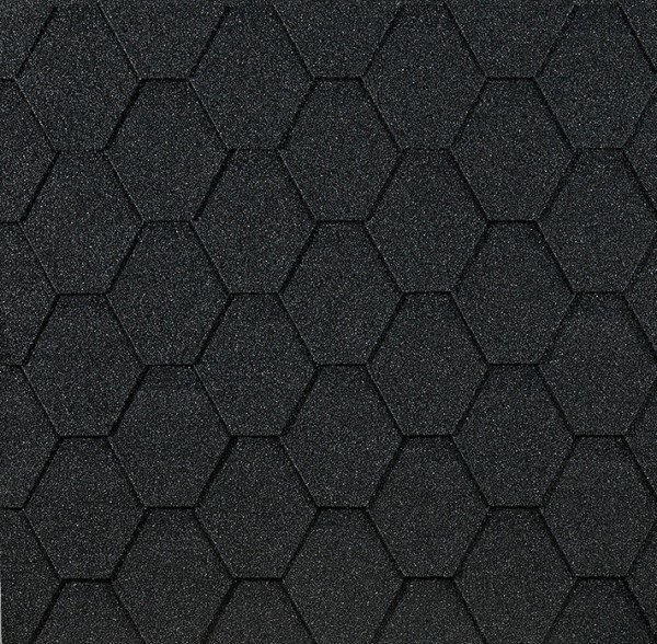 Гибкая черепица EURASIA Docke, Коллекция ШЕСТИГРАННИК Серый купить в Нижнем Новгороде