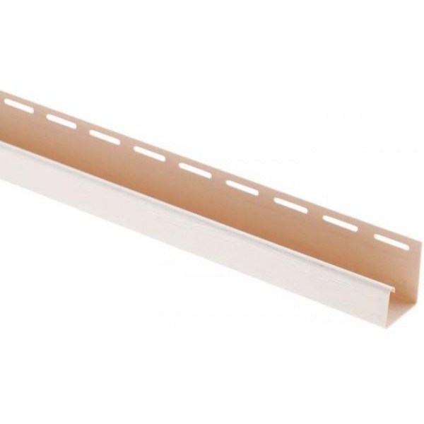 J-профиль Люкс Крашенный, T-15, ВН, Белый купить в Нижнем Новгороде