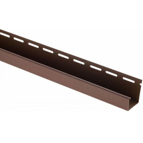 J-профиль Люкс Крашенный, T-15, ВН, Тёмный Орех купить в Нижнем Новгороде