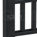 Комплект крышка/юбка для столба SEQUOIA BLACK купить в Нижнем Новгороде