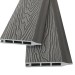 Заборная панель шип-паз EasyDecking Wood-Х 146х20 Серый купить в Нижнем Новгороде