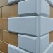 Угол Наружный к Фасадным Термопанелям Доломит Дагестанский Камень 400 мм Белый купить в Нижнем Новгороде