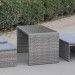 Диван-Трансформер AFINA плетеный из иск. ротанга S330G-W78 Grey купить в Нижнем Новгороде