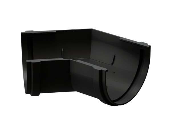 Угол желоба универсал 135˚ Docke Premium ПВХ - Карбон купить в Нижнем Новгороде