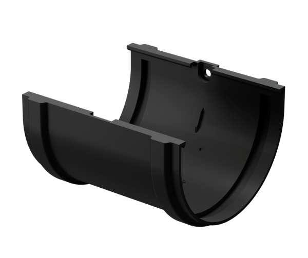 Соединитель желоба Docke Premium ПВХ - Карбон купить в Нижнем Новгороде