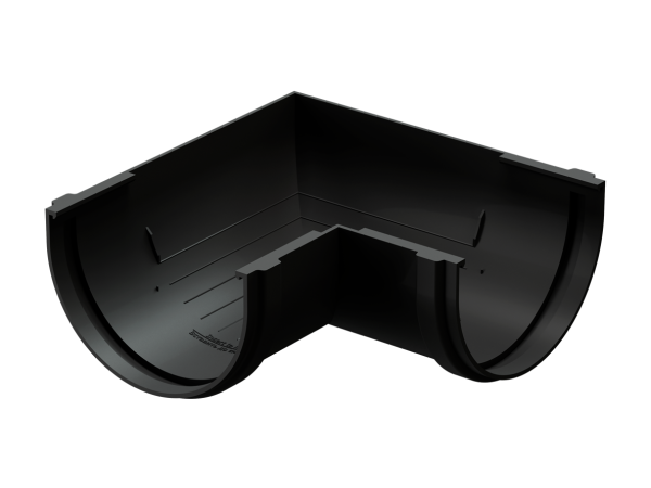 Угол желоба универсал 90˚ Docke Premium ПВХ - Карбон купить в Нижнем Новгороде