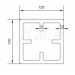 Столб SEQUOIA Evolution 3D WOOD GRAY купить в Нижнем Новгороде