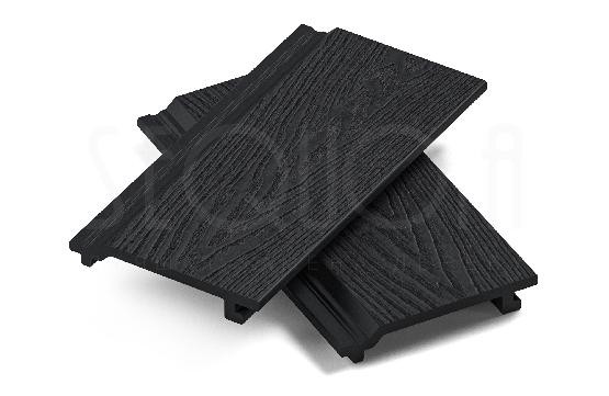 Доска фасадная ДПК 3D SEQUOIA Evolution WOOD BLACK купить в Нижнем Новгороде