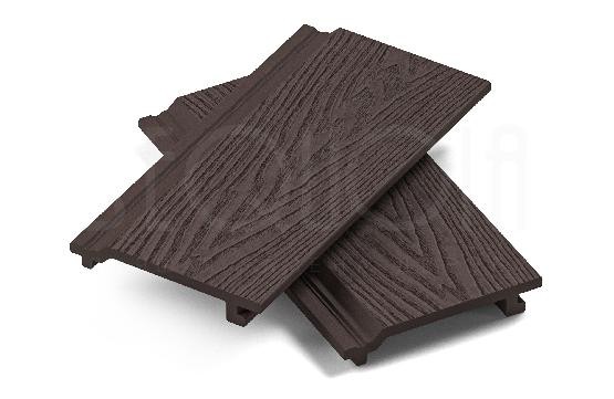 Доска фасадная ДПК 3D SEQUOIA Evolution WOOD BROWN купить в Нижнем Новгороде