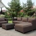Комплект мебели AFINA плетеной из иск. ротанга YR821A Brown/Beige купить в Нижнем Новгороде