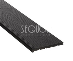 Ступень ДПК 3D Evolution WOOD BLACK
