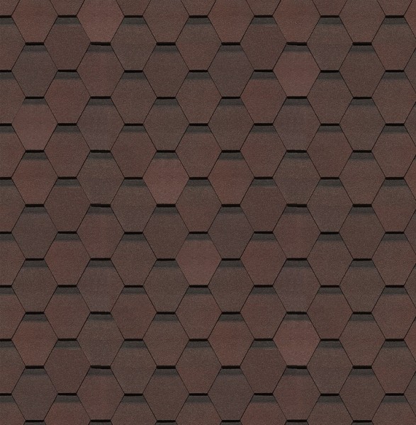 Гибкая черепица Docke, коллекция Шеффилд – Зрелый каштан купить в Нижнем Новгороде