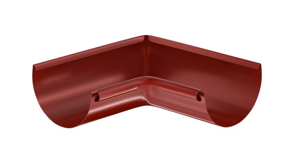 Водосток Aquasistem, система 125x90 - Угол желоба, внутренний 90° RR 29 Бургундский купить в Нижнем Новгороде