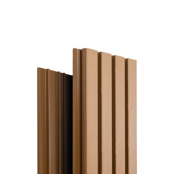 Фасадная доска Ecodecking Техно реечная 200х26х3000 Бронза купить в Нижнем Новгороде Фасадная доска Ecodecking Техно реечная 200х26х3000 Бронза купить в Нижнем Новгороде