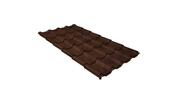 Металлочерепица камея 0,45 Safari Twincolor Brown купить в Нижнем Новгороде