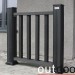 Ограждение из ДПК Outdoor Классик 3D STORM чёрный купить в Нижнем Новгороде