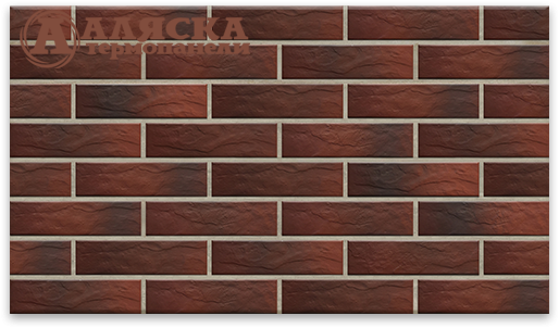 Фасадные Термопанели Аляска Cherry Rustic купить в Нижнем Новгороде