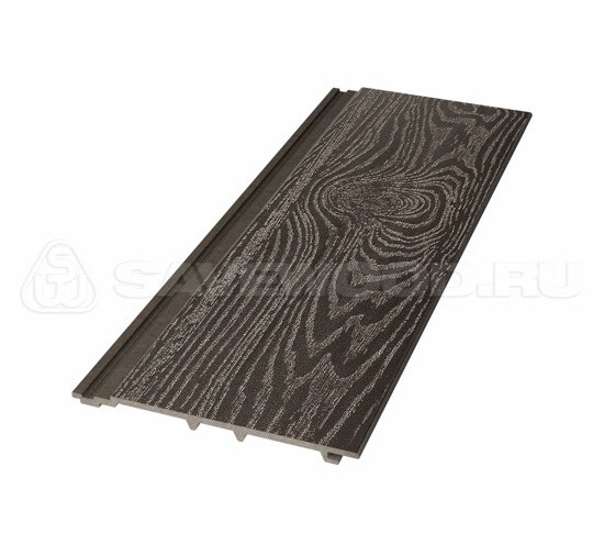 Сайдинг из дпк savewood sw-cedrus тангенциальный распил темно-коричневый купить в Нижнем Новгороде