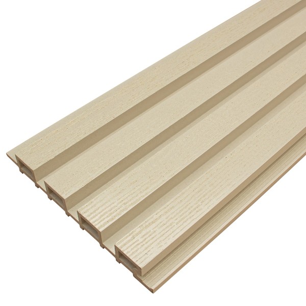 Фасадная доска из ДПК Faynag Wood Рейка Слоновая кость купить в Нижнем Новгороде