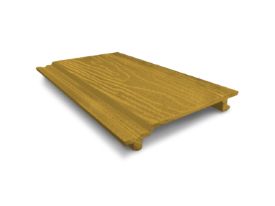 Фасадная панель  из ДПК ECODECKING Желтый
