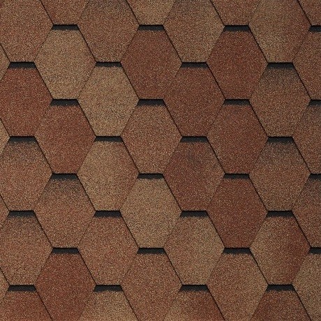 Гибкая черепица Tegola VENETO terracotta 206 купить в Нижнем Новгороде