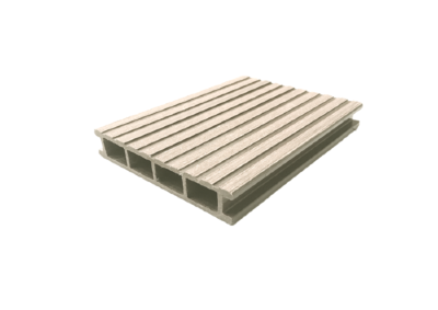 Террасная доска  из ДПК ECODECKING HIT Слоновая кость