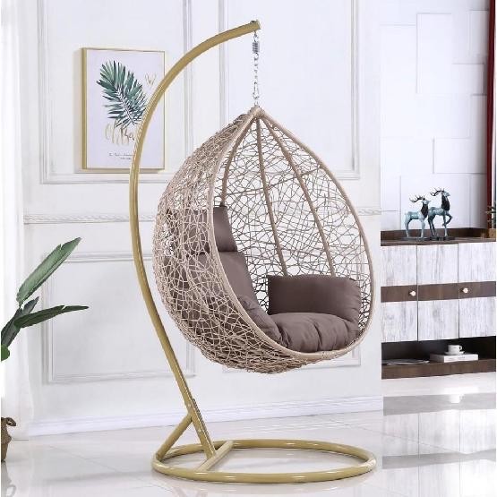 Кресло Подвесное из искусственного ротанга AFM-169A-LB Beige купить в Нижнем Новгороде
