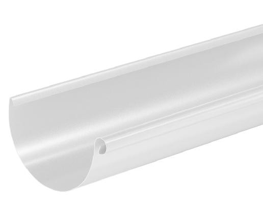 Водосток Aquasistem, система 125x90 - Водосточный желоб 3.00м RR 20 Белый купить в Нижнем Новгороде