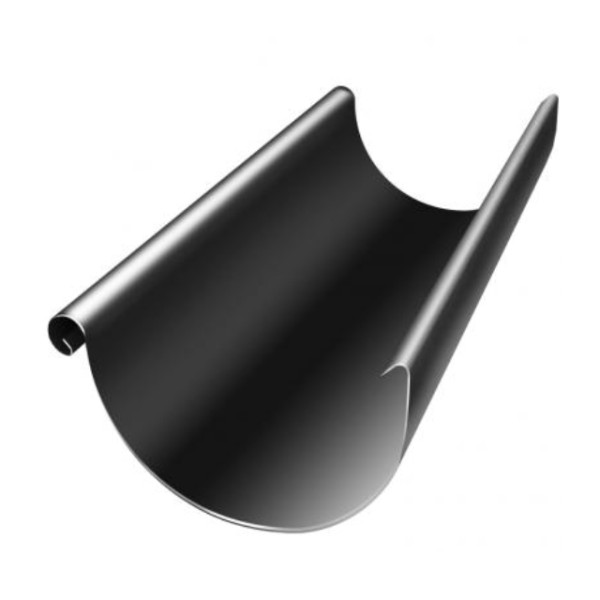 Водосток Grand Line 125x90 – Желоб 3м RAL 9005 купить в Нижнем Новгороде