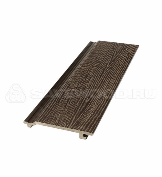 Сайдинг из дпк savewood sw-sorbus радиальный распил темно-коричневый купить в Нижнем Новгороде