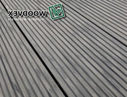 Террасная доска из ДПК WOODVEX Select Серый дым