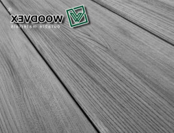 Террасная доска из ДПК WOODVEX Select Серый дым