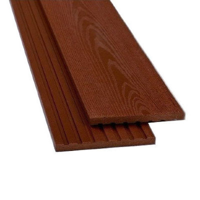 Заборная доска  из ДПК ECODECKING Терракотовый