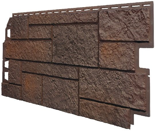 Фасадная панель VOX Sandstone (Сандстоун) темно коричневый купить в Нижнем Новгороде