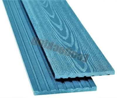 Заборная доска   из ДПК ECODECKING Лазурь