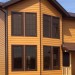 Фиброцементный сайдинг Latonit Кедр (RAL 1001/1011) купить в Нижнем Новгороде