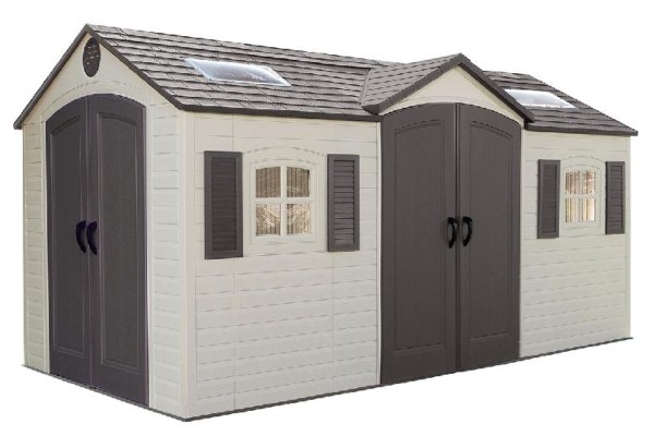 Сарай пластиковый LifeTime 15x8 DD купить в Нижнем Новгороде