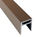 П-профиль Алюминиевый EasyDecking 35x25 Венге купить в Нижнем Новгороде