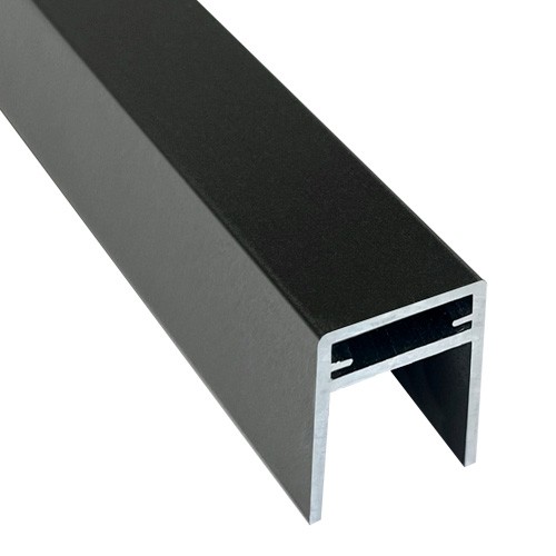 П-профиль Алюминиевый EasyDecking 35x25 Черное дерево купить в Нижнем Новгороде