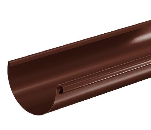 Водосток Aquasistem, система 125x90 - Водосточный желоб 3.00м RAL 8017 Коричневый купить в Нижнем Новгороде