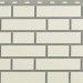 Фасадная панель Альта-Профиль, Кирпич Клинкерный, Белый купить в Нижнем Новгороде