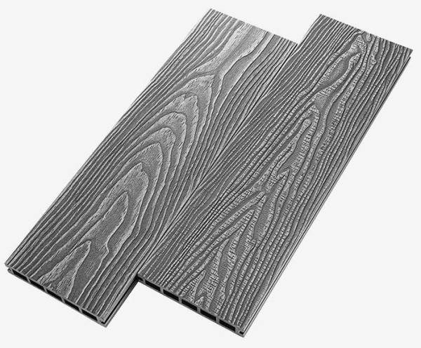 Террасная доска из ДПК RusDecking Unodeck Vintage - Серый купить в Нижнем Новгороде