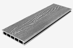 Террасная доска из ДПК RusDecking Unodeck Vintage - Серый