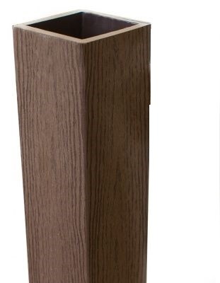 Столб опорный Woodvex Co-Extrusion Темно - Коричневый купить в Нижнем Новгороде